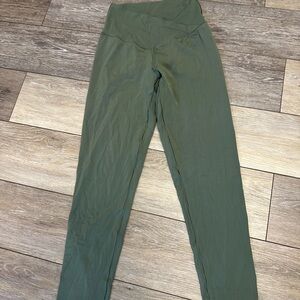 Offline By aerie High-Waisted Olive Green Leggings